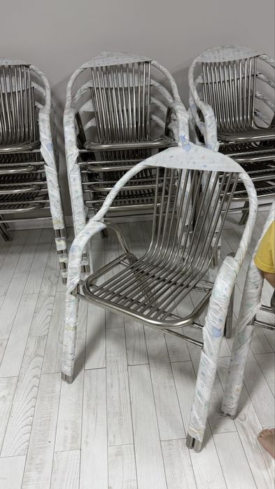 Стулья из нержавеющей стали