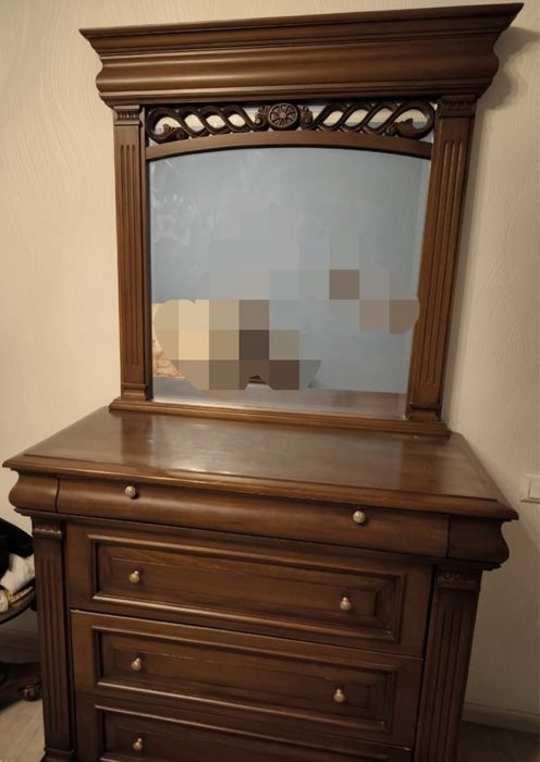 Испанский комод из натурального дерева дуб