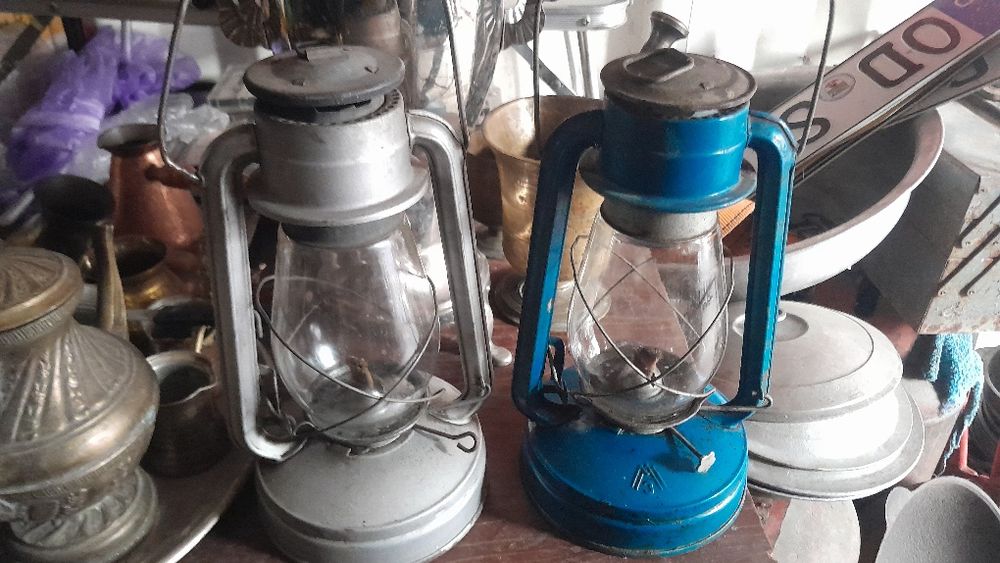 Лампы Керосиновые СССР ФОНАРЬ Железнодорожный