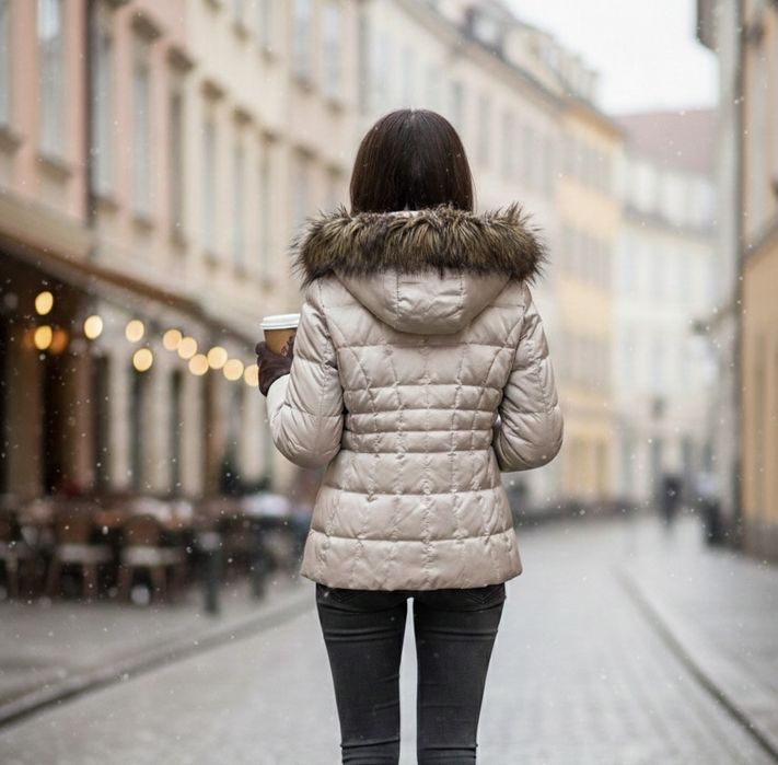 Geaca de iarna  Calvin Klein, masura S, in stare foarte buna