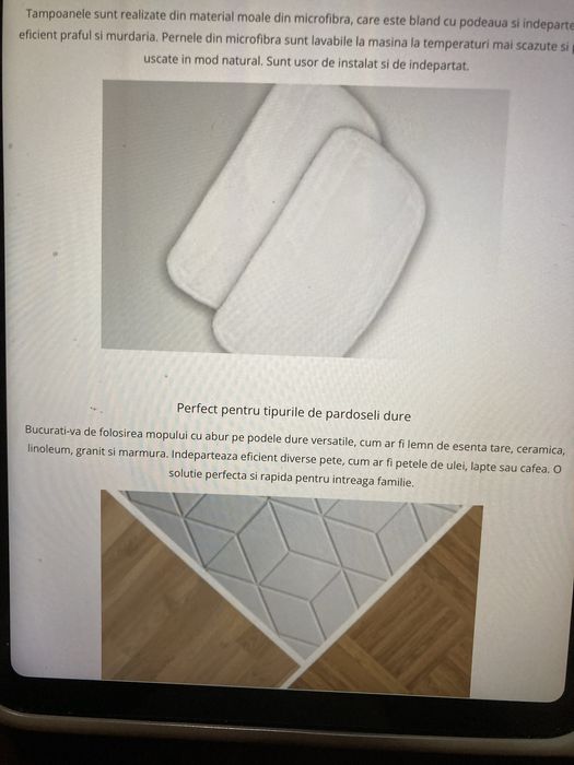 Vand Mop cu abur,Gorenje nou