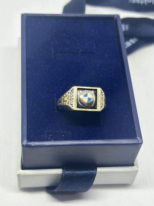 златен пръстен bmw 4.26гр 14к 585