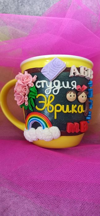 Кружечки с декором