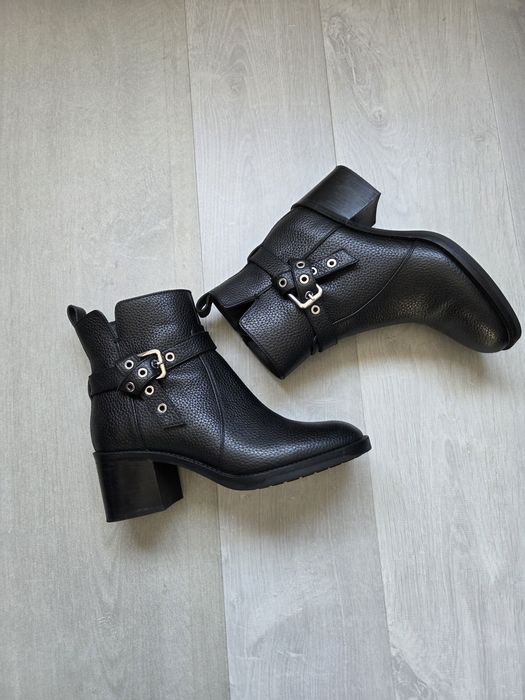 4,99 lei transport azi! Botine GEOX piele naturală, mărimea 38, ca noi!