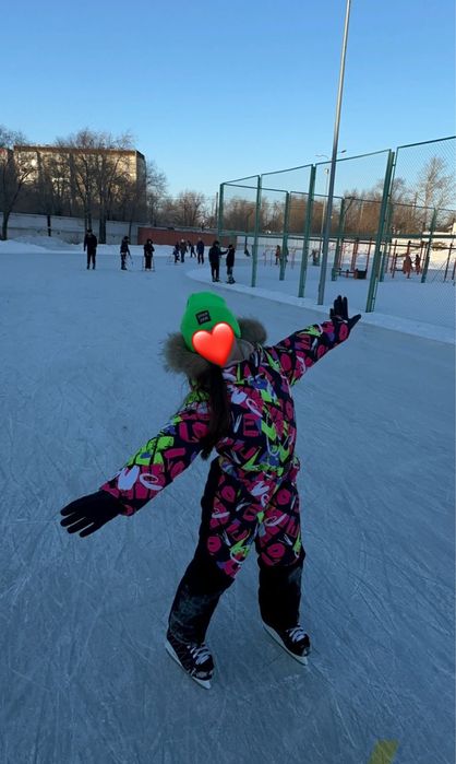 Комбинезон зимний для девочки