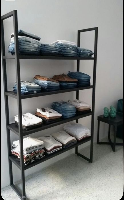 Металлические вешалки и стеллажи под заказ  Прочно, красиво, надолго