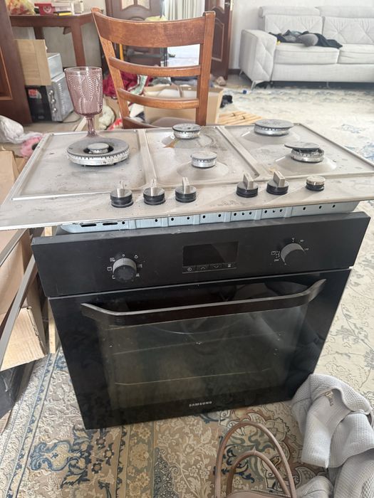 Газовый плитка с духовкой