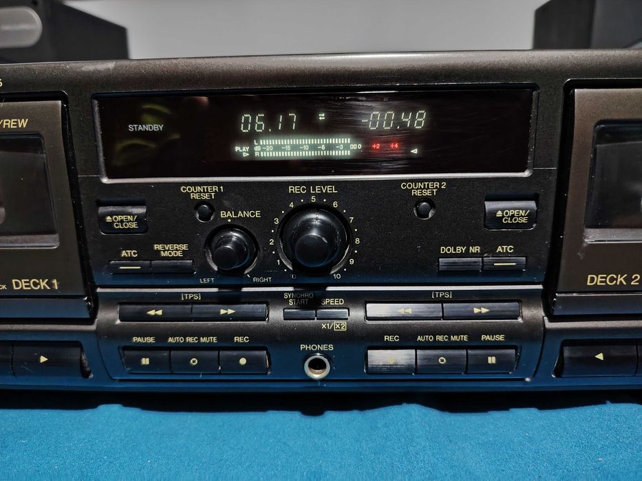 TECHNICS Stereo Cassette Deck RS-TR575 deck dublu.