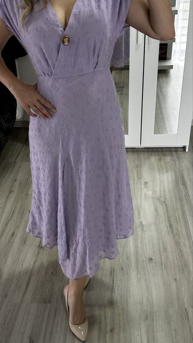Rochie cocktail lila, M