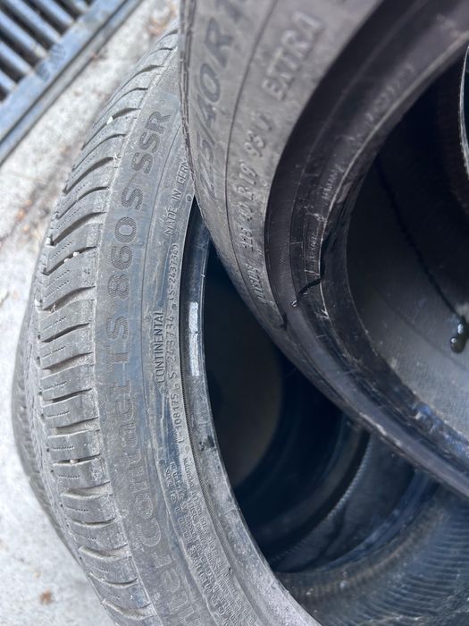 4 anvelope Iarna Continental Winter contact 255/35/R19 stare foarte buna