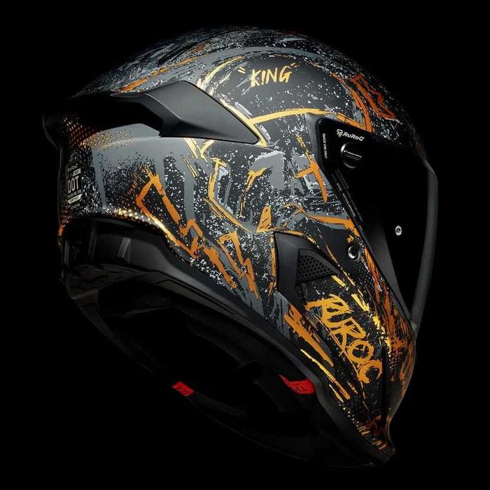 Каска Ruroc Atlas 4.0 Carbon Street King