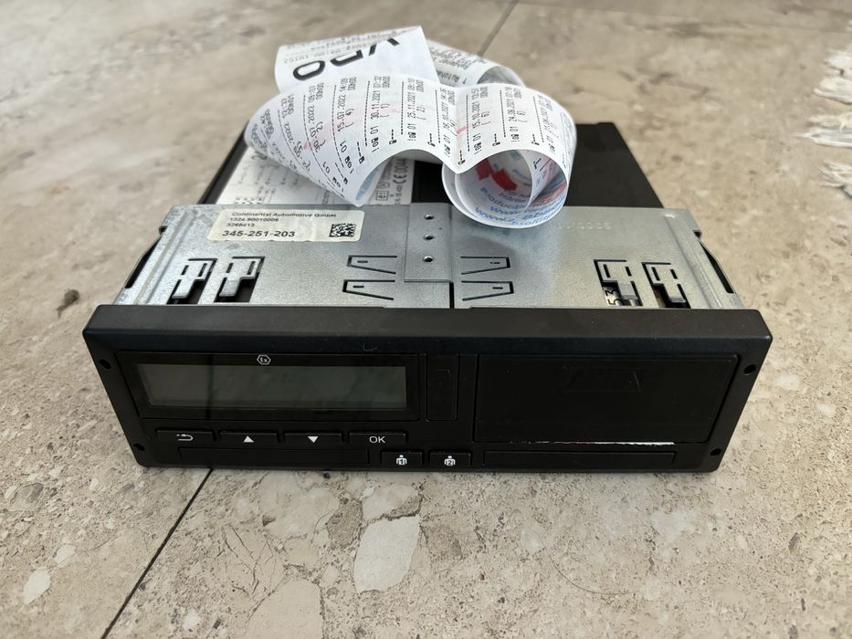 Tahograf digital 24 volti original Man continental VERIFICAT