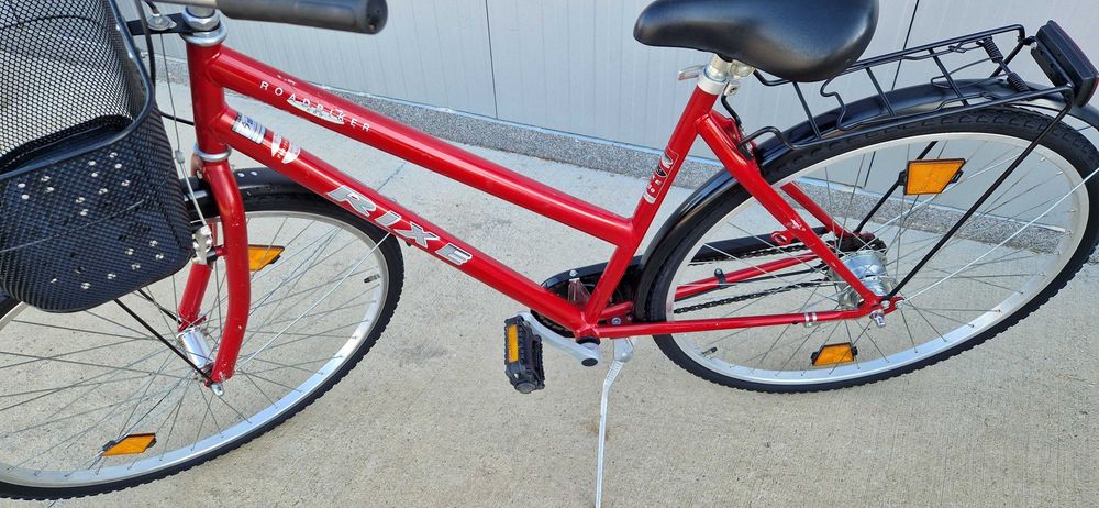 Дамски велосипед RIXE колело с кошница 28"