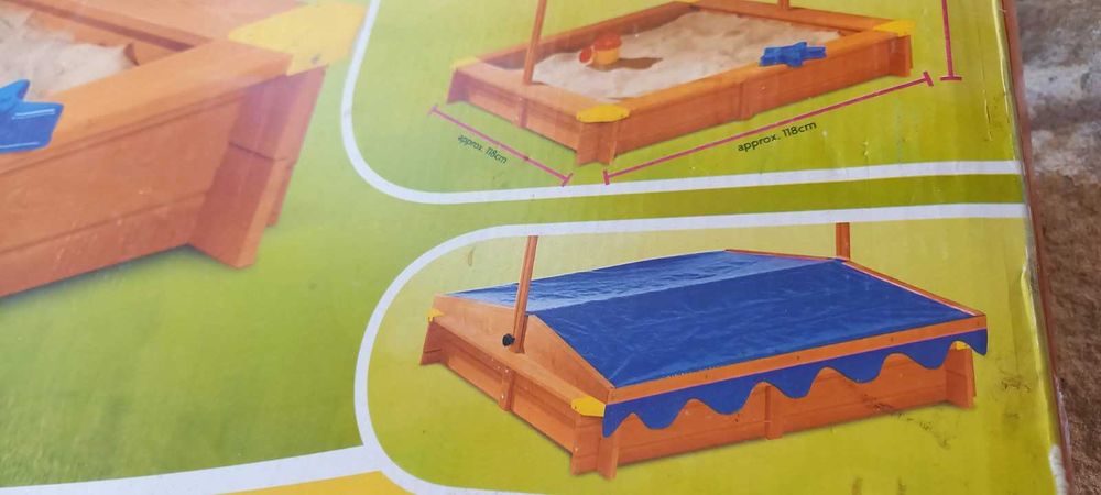 Нов детски пясъчник