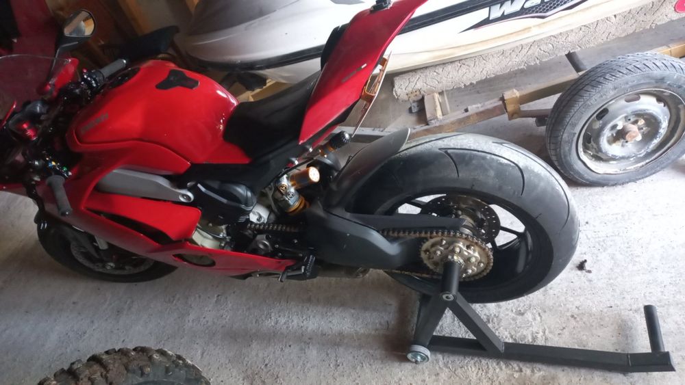 Стойка за мотор, Мото Стойка - Моно шарнир