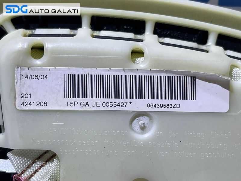 Airbag Scaun Dreapta Pasager Peugeot 407 2004 - 2010 Cod 96439583ZD