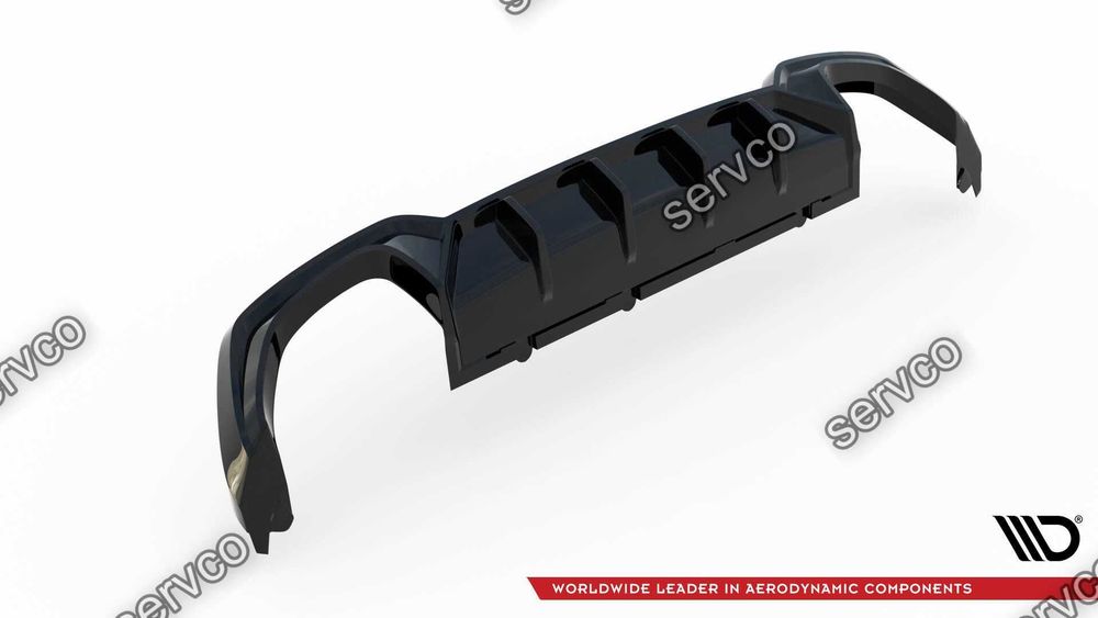 Prelungire difuzor bara spate compatibil cu Bmw Seria 3 M340i G20 G21 2018-2022 v23 - Maxton Design