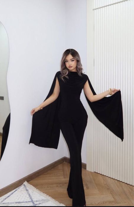 Комбинезон бордовый