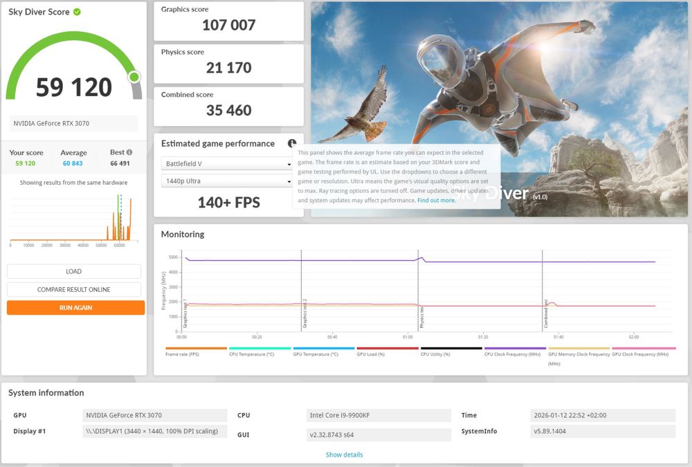 Pc Gaming i9 9900kf - RTX 3070 - 16gb RAM