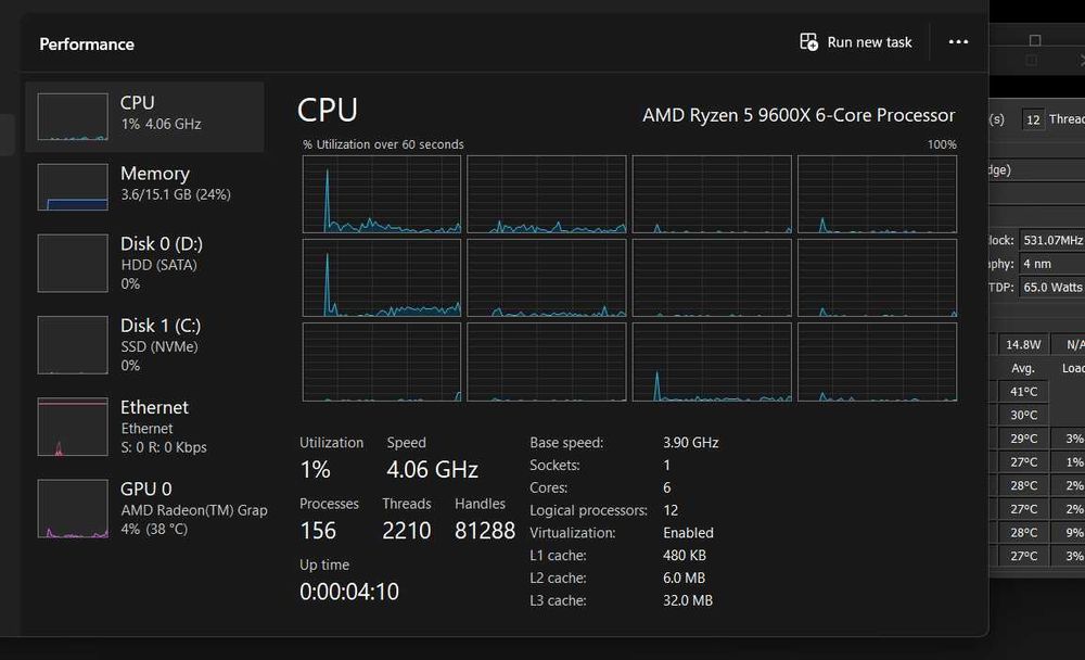 Kit procesor Ryzen 5 9600x socket AM5 placa de baza GIGABYTE B650M-K
