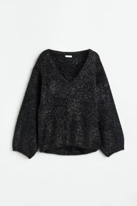 Джемпер H&M сверкающий праздничный