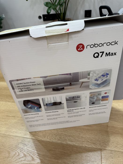 Roborock q7 max продам робот пылесос