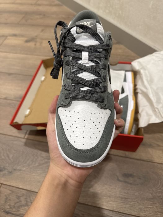 Оригинальные Nike Dunk Low (серый цвет)