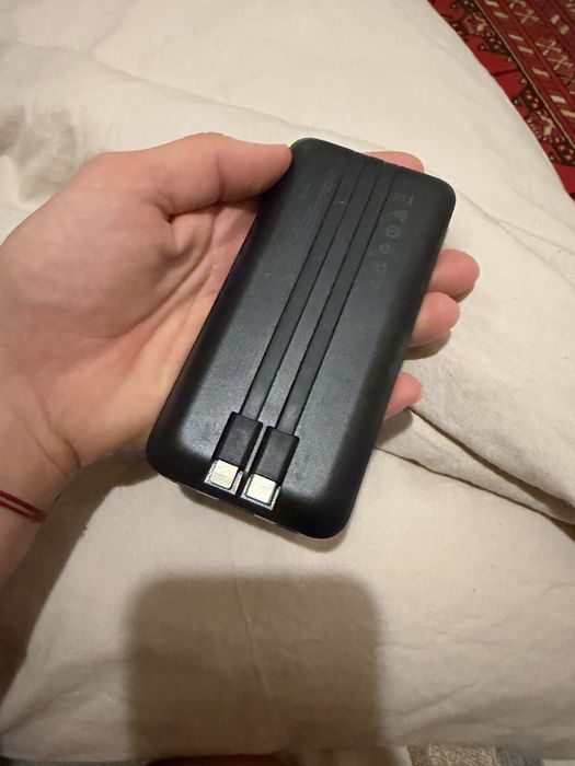 Powerbank hoco 2 кабеля