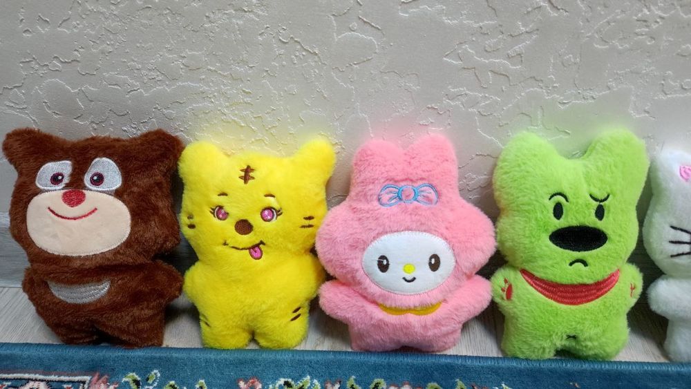 Yumshoq oʻyinchoqlar . Optomga. 22 smdan xar xil turdagi.