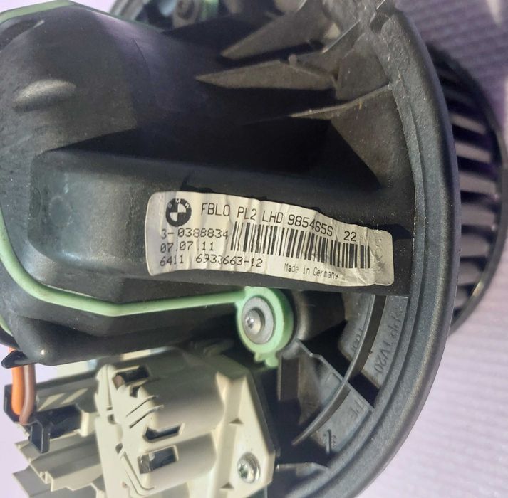 Ventilator aeroterma BMW E81 E82 E87 E88 E90 – E93 E84 E89 Cod 6933663