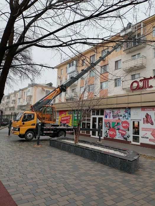 АВТОВЫШКА Атырау Услуги вышки для высотных работ. АГП аренда.
