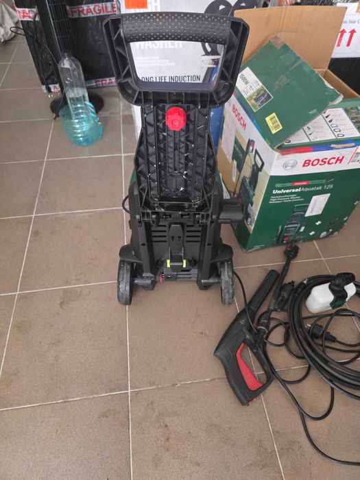 Aparat de spalat cu presiune, Bosch Aquatak 125 P, 1500 W, 125 bari, 360 l/h, furtun 5 m