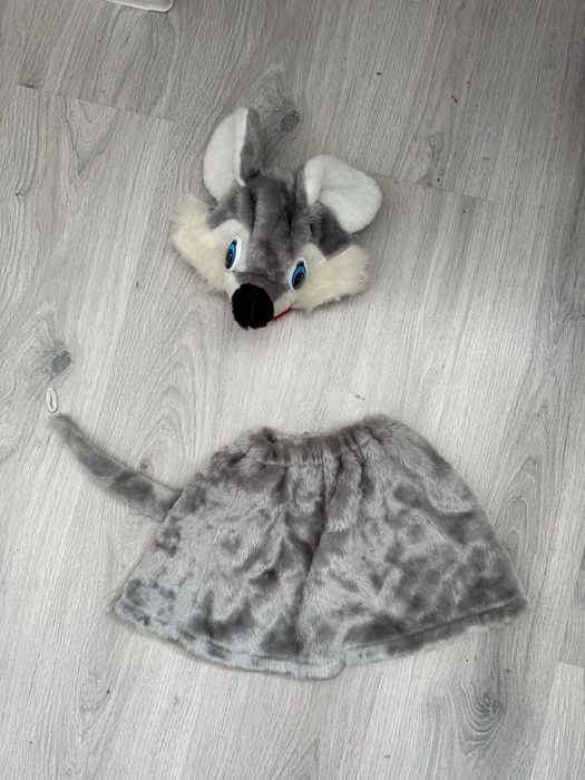 Костюм волка для девочки