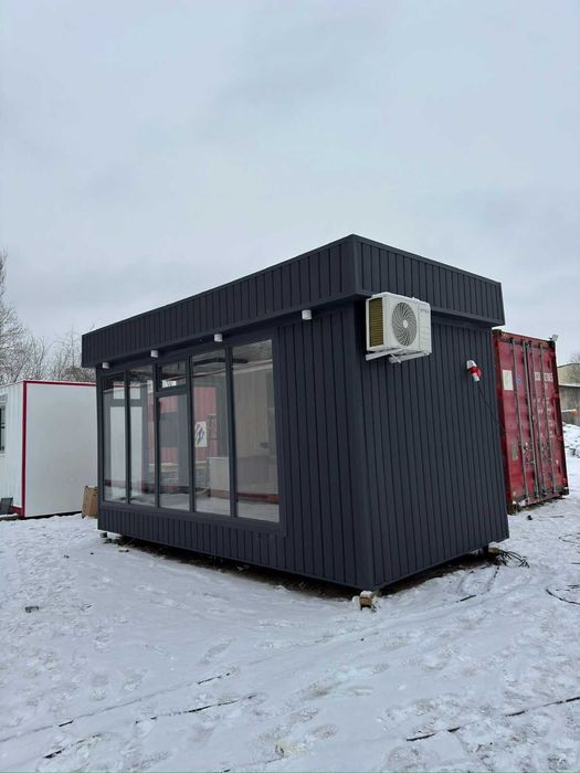 Киоск на базе контейнера 4*2,5