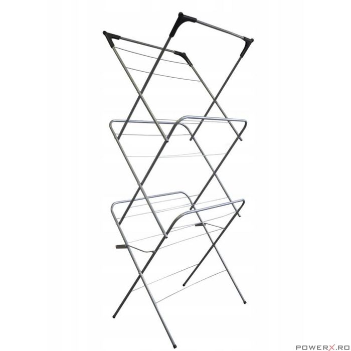 Uscator vertical pentru rufe, pliabil, extensibil, 150 cm, 20 m, Sepio