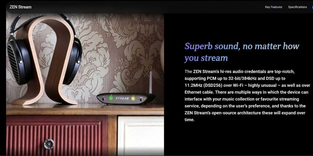 iFi ZEN Stream + iFi iPower 12V, Hi-Res Streamer/Transport, Комплект, Отлично Състояние, Като Нов