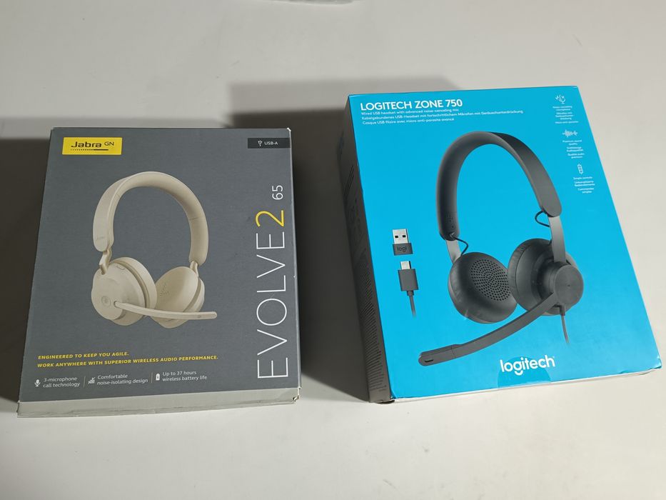 Casti office noi Jabra / Logitech
