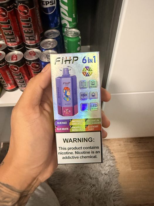 Vape 6 arome diferite intruna singura