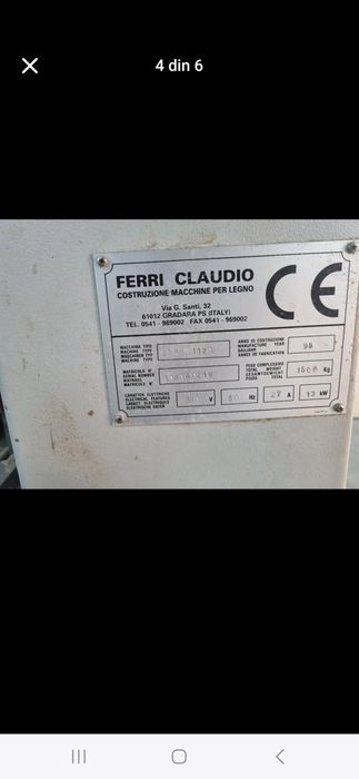 Mașină de calibrat