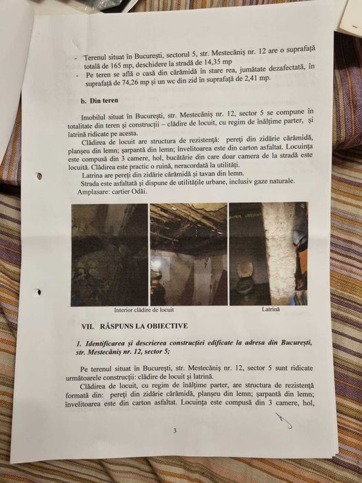 Casa cu teren 163 mp cu deschidere de 14,35 mp Bucuresti, Rahova