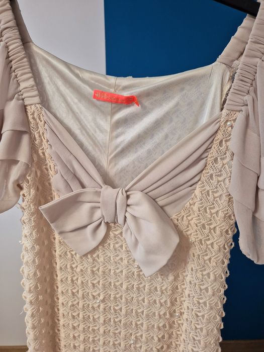 Rochita alba diafana XS