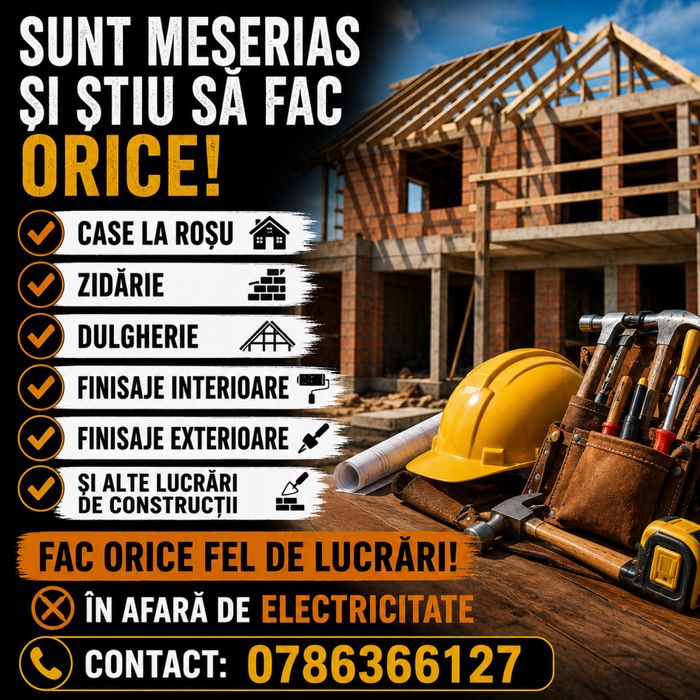 Execut lucrari de constructii de calitate