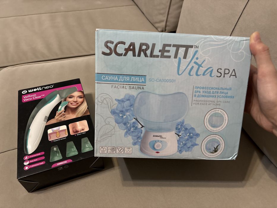 Сауна для лица и Вакуумный очиститель для лица