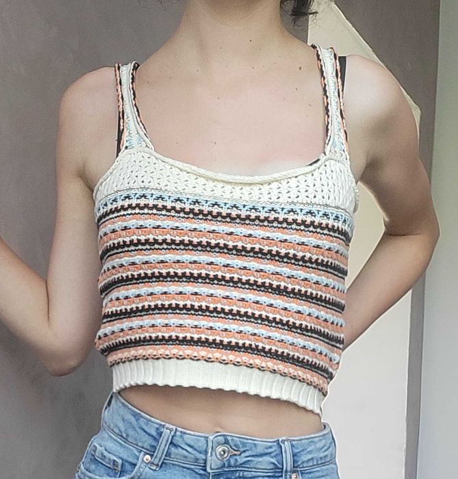 Плетен потник М размер