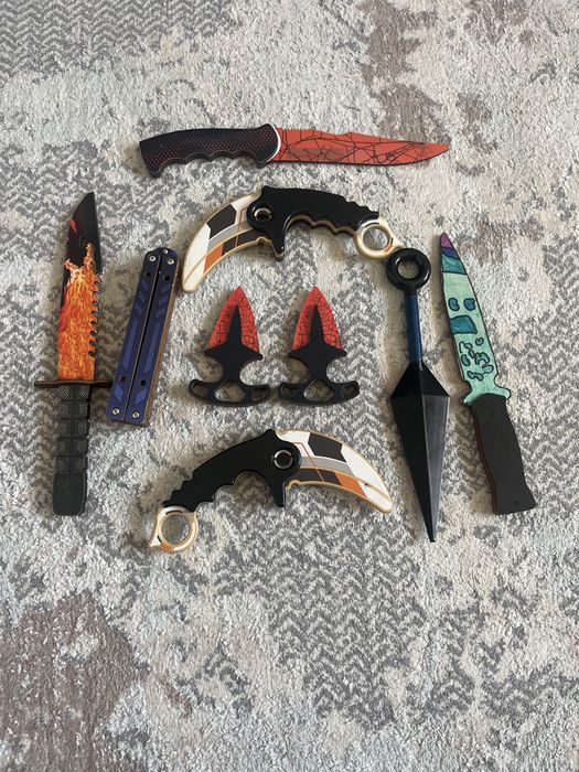 Деревяные игрушечные ножи все в идеальном состояние
