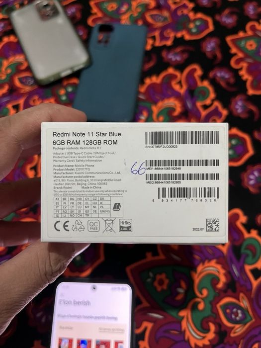 Redmi note 11 kafolati bilan