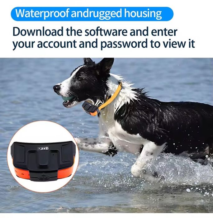 GPS тракер за кучета Skynet 10 - проследяване,гласови команди и камера