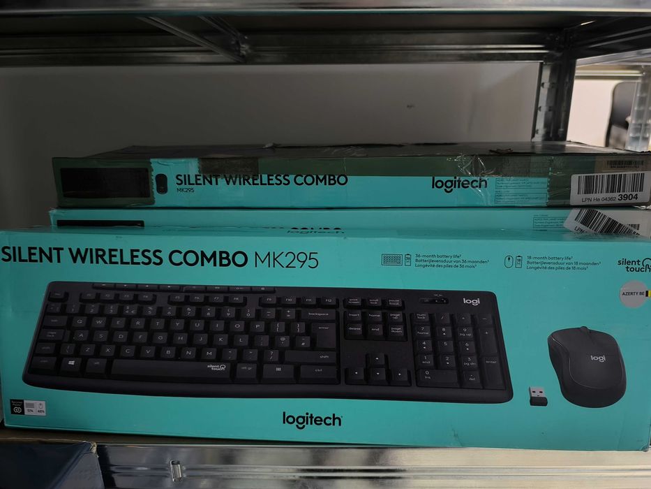 Wireless Kit LOGITECH MK295 SILENT GRAY 920-009800