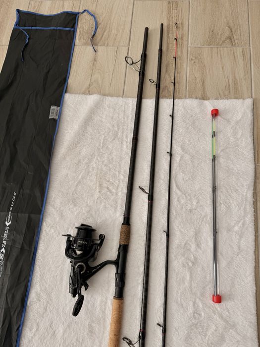 Combo Feeder Pro Fl Strategisti 3.90 /100-300g + Mulineta Fl