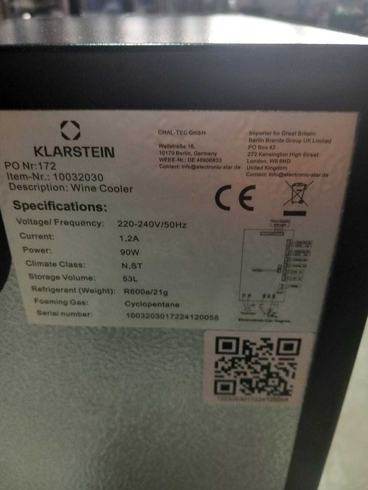 OFERTA Frigider de vinuri 2 ZONE Racire